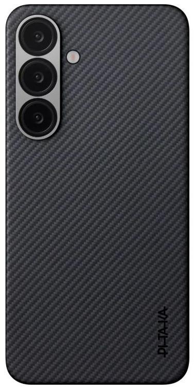 Pitaka Ultra-Slim Case Classic Twill 600D Black/Grey for Samsung Galaxy S25